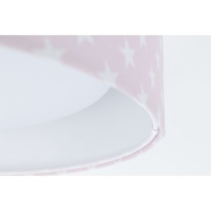 LED Dimmbares Kinder-Deckenleuchte SMART GALAXY KIDS LED/24W/230V 3000-6500K Sternchen rosa/weiß + Fernbedienung