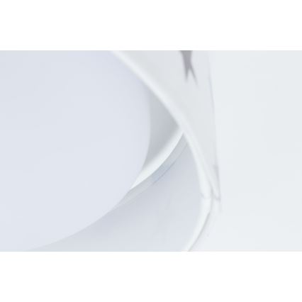 LED Dimmbares Kinder-Deckenleuchte SMART GALAXY KIDS LED/24W/230V 3000-6500K Sternchen Weiß/Grau/Blau + Fernbedienung
