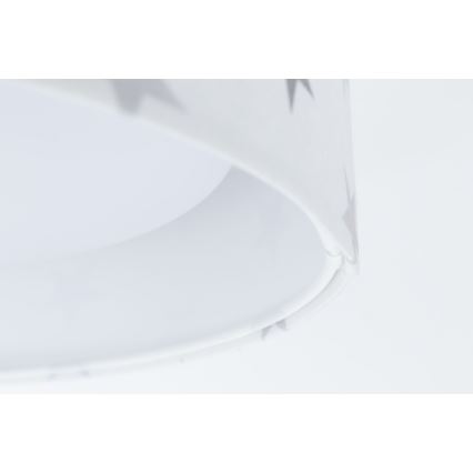 LED Dimmbares Kinder-Deckenleuchte SMART GALAXY KIDS LED/24W/230V 3000-6500K Sternchen Weiß/Grau/Blau + Fernbedienung