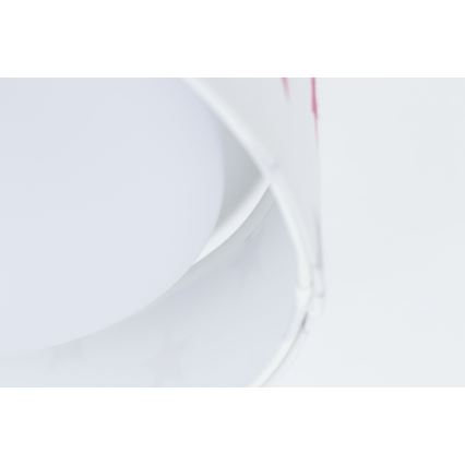 LED Dimmbares Kinder-Deckenleuchte SMART GALAXY KIDS LED/24W/230V 3000-6500K Sternchen Weiß/Rosa/Grau + Fernbedienung