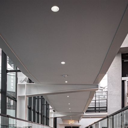 LED Einbauleuchte LED/18W/230V 3000/4000/6400K Ø 10,6 cm Weiß