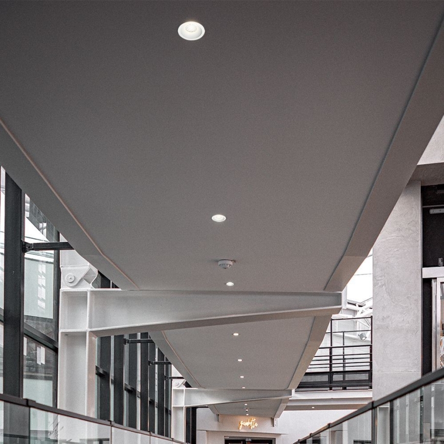 LED Einbauleuchte LED/18W/230V 3000/4000/6400K Ø 10,6 cm Weiß