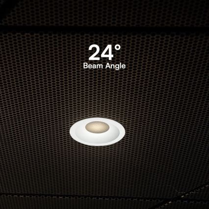 LED Einbauleuchte LED/18W/230V 3000/4000/6400K Ø 10,6 cm Weiß