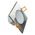 LED-Einbauleuchte für Badezimmer BONO LED/8W/230V 3000K IP65 glänzendes Chrom