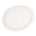 LED-Einbauleuchte LED//12W/230V Ø 17,4 cm weiß