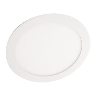 LED-Einbauleuchte LED//12W/230V Ø 17,4 cm weiß