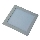 LED Einbauleuchte LED//18W/230V 22,5x22,5 cm grau