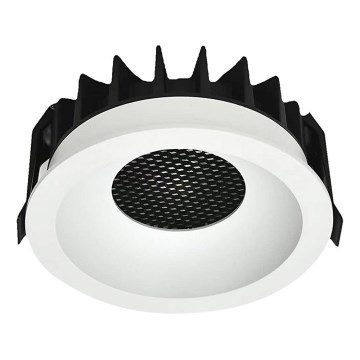 LED Einbauleuchte LED/18W/230V 3000/4000/6400K Ø 10,6 cm Weiß