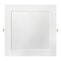 LED-Einbauleuchte SQUARE LED/18W/230V 4000K 22x22 cm weiß