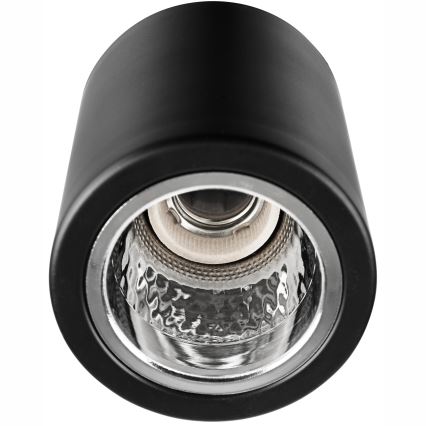 LED Einbauleuchte TACO 1xE27/15W/230V schwarz
