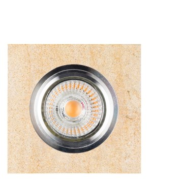 LED-Einbauleuchte VITAR 1xGU10/5W/230V CRI 90 Sandstein – FSC-zertifiziert