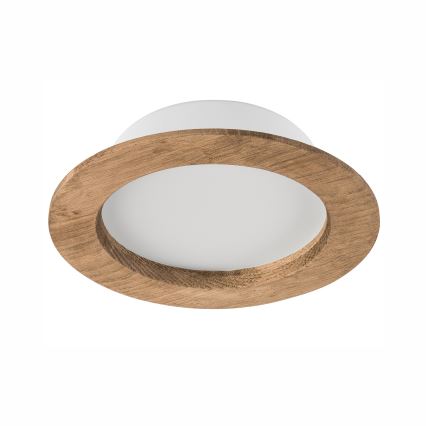LED Einbauleuchte WOODY SPOT LED/12,5W/230V 4000K Nussbaum Ø 16 cm