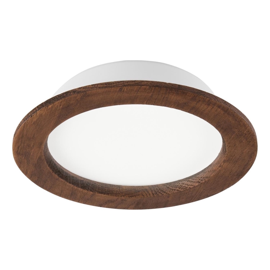 LED Einbauleuchte WOODY SPOT LED/16,5W/230V 4000K Kirschbaum ? 18,5 cm