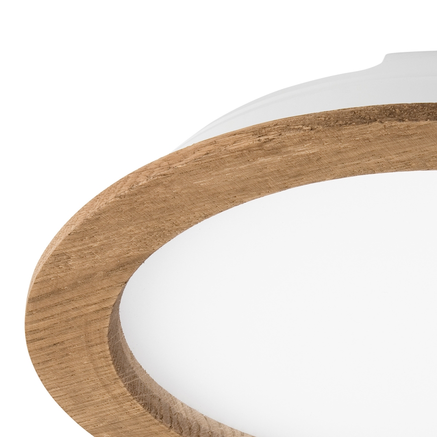 LED Einbauleuchte WOODY SPOT LED/23,5W/230V 4000K Nussbaum Ø 23,5 cm