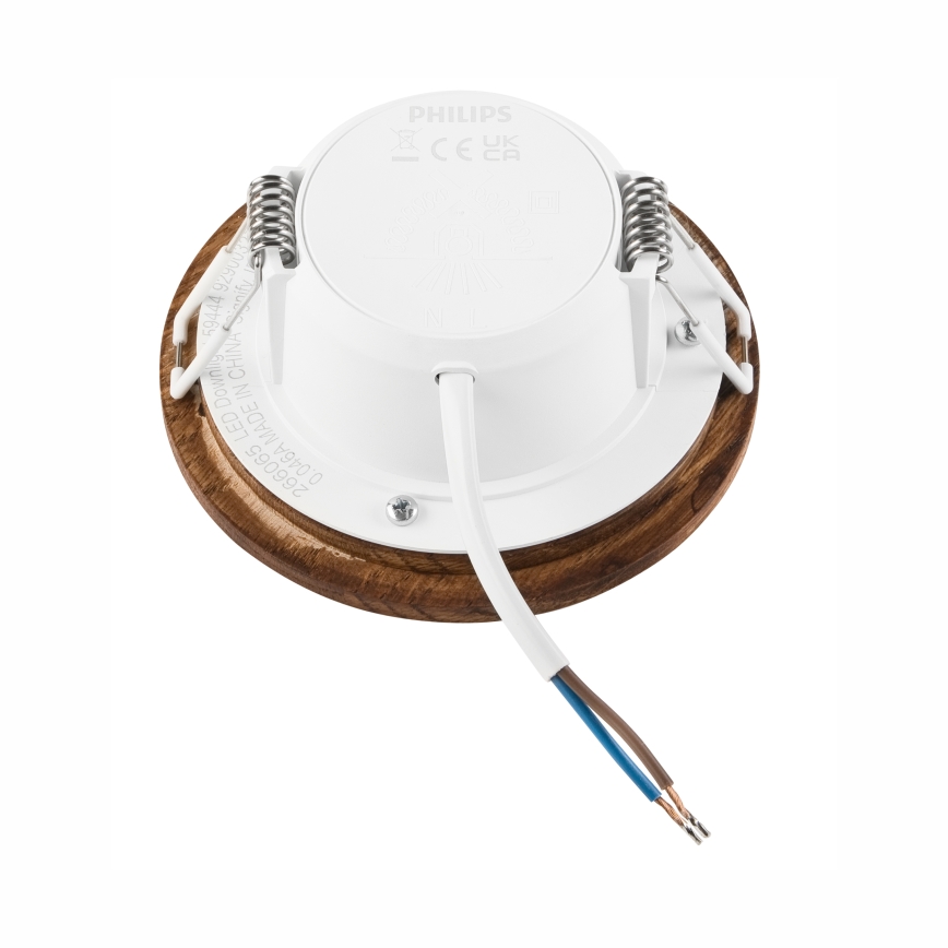 LED Einbauleuchte WOODY SPOT LED/5,5W/230V 4000K Kirschbaum Ø 10 cm