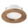 LED Einbauleuchte WOODY SPOT LED/5,5W/230V 4000K Nussbaum Ø 10 cm
