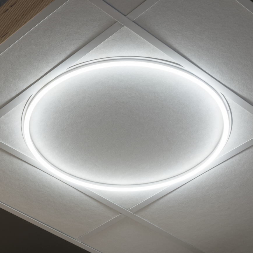 LED Einbaurahmen AVAR LED/40W/230V 4000K Ø 59 cm