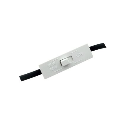 LED-Einbaustrahler LED/5W/230V 3000/4000/6400K 7,5x7,5 cm schwarz