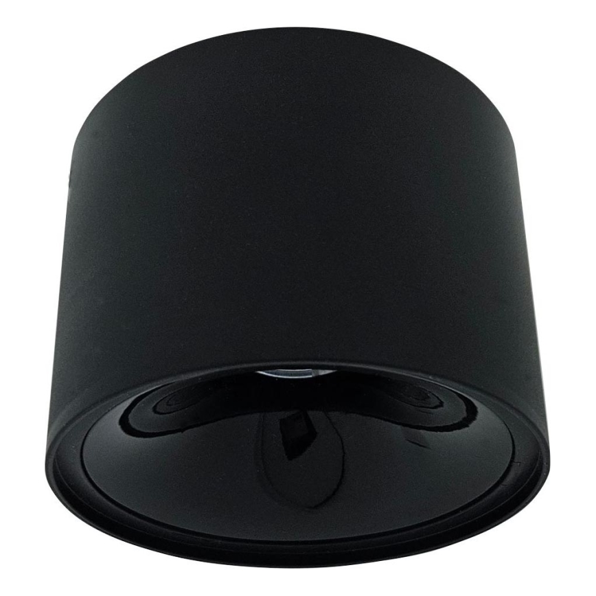 LED-Einbaustrahler LED/9W/230V Ø 9 cm schwarz