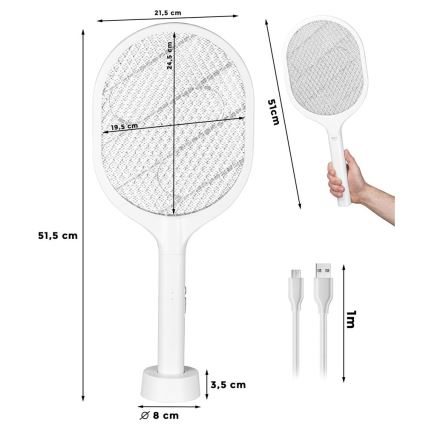 LED Elektrische Insektenfalle 2in1 800 mAh/5V
