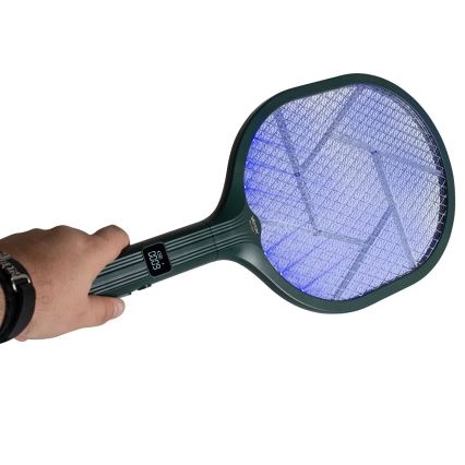 LED Elektrische Insektenfalle 2in1 mit LCD-Display 1200 mAh/5V grün