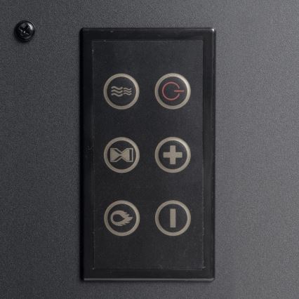 LED-Elektrokamin mit Heizfunktion LED/2000W/230V + Fernbedienung