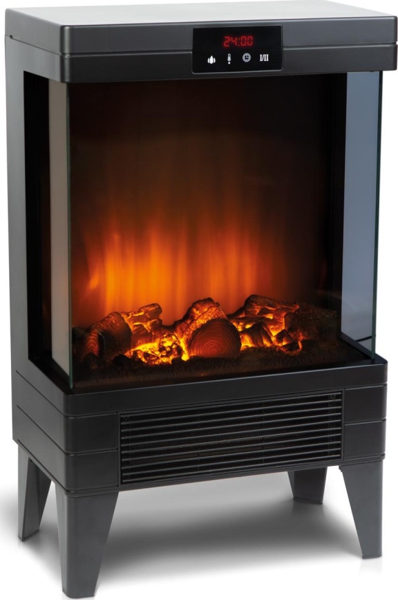 LED-Elektrokamin mit Heizfunktion LED/2000W/230V + Fernbedienung