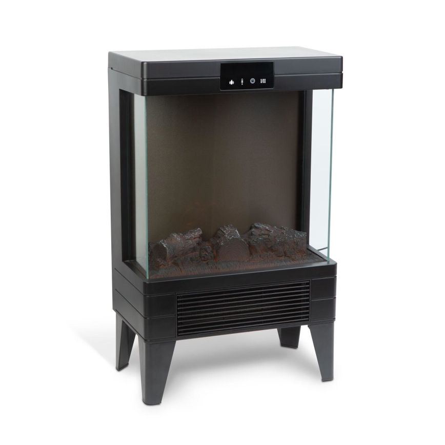 LED-Elektrokamin mit Heizfunktion LED/2000W/230V + Fernbedienung