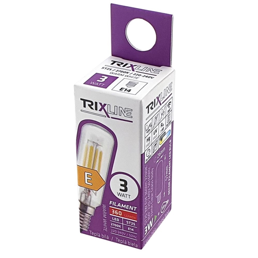 LED-Glühbirne FILAMENT VINTAGE ST25 E14/3W/230V 2700K