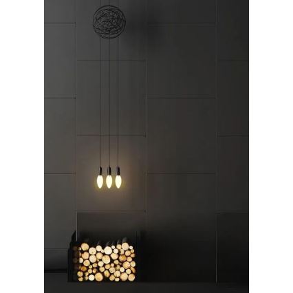 LED-Glühbirne WEISSER FILAMENT C35 E14/4,5W/230V 3000K