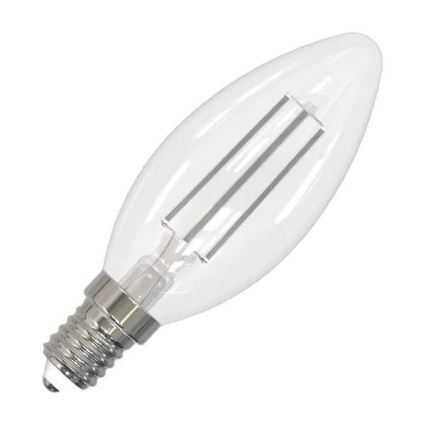 LED-Glühbirne WEISSER FILAMENT C35 E14/4,5W/230V 3000K