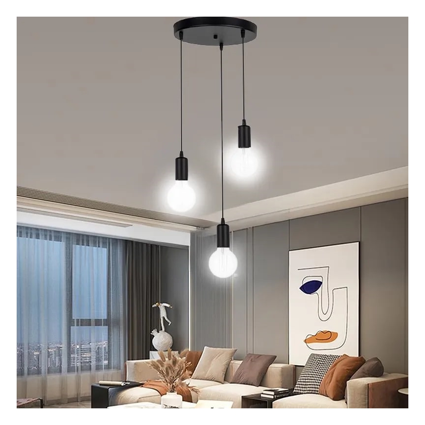 LED-Glühbirne WEISSER FILAMENT G95 E27/13W/230V 4000K