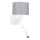 LED Flexibles Leuchtmittel POLO 1xE27/40W+LED/2W 230V Weiß