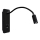 LED Flexibles Wandleuchte mit USB BASE 1xLED/8W+1xLED/2W/230V schwarz
