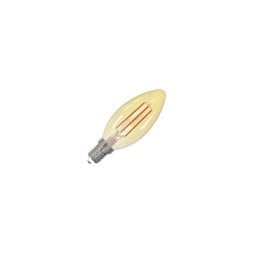 LED-Glühbirne FILAMENT SLIM VINTAGE C35 E14/4,5W/230V 1800K