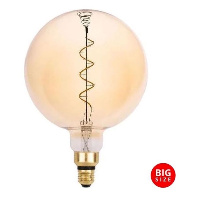 LED-Glühbirne FILAMENT SPIRAL VINTAGE G200 E27/4W/230V 2000K