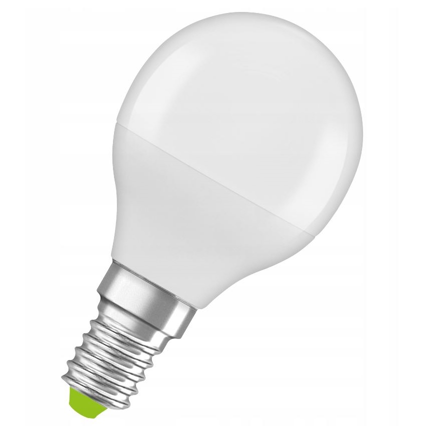 LED-Glühbirne aus recyceltem Kunststoff P45 E14/4,9W/230V 2700K - Ledvance