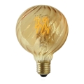 LED-Glühbirne VINTAGE AMBER G95 E27/4W/230V 2700K