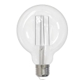 LED-Glühbirne WEISSER FILAMENT G95 E27/13W/230V 3000K