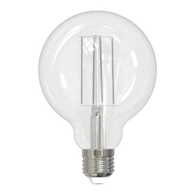 LED-Glühbirne WEISSER FILAMENT G95 E27/13W/230V 4000K