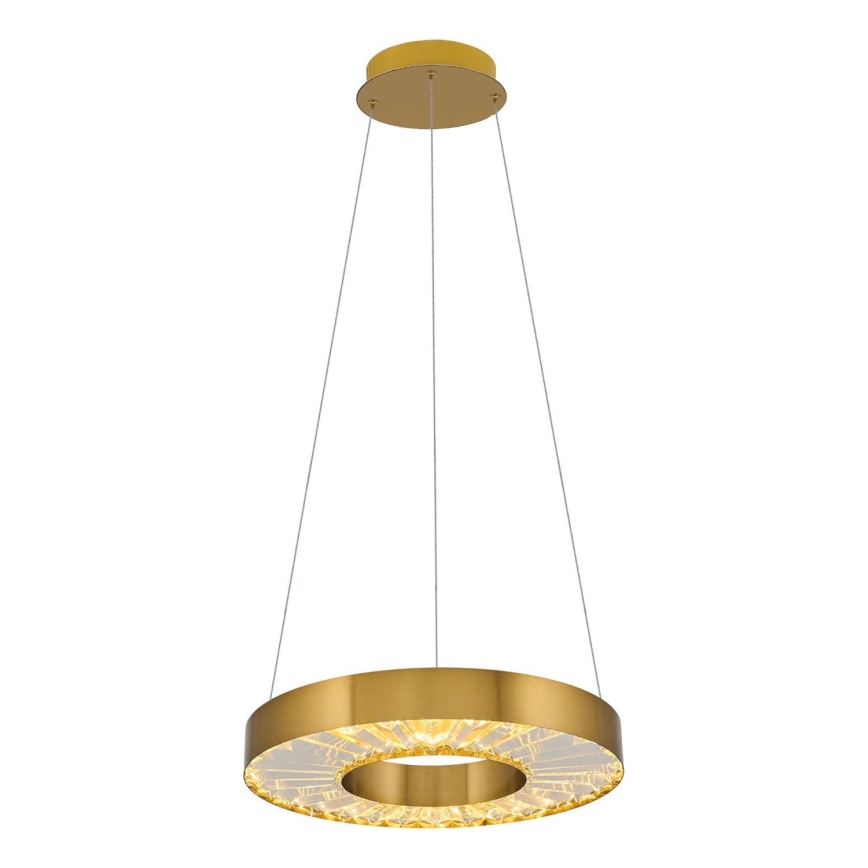 LED-Hängeleuchte an Kabel JESI, LED/35W/230V, 3000K, Ø 40 cm, Bronze