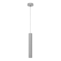 LED Hängeleuchte an Kabel TUBA 1xGU10/4,8W/230V grau