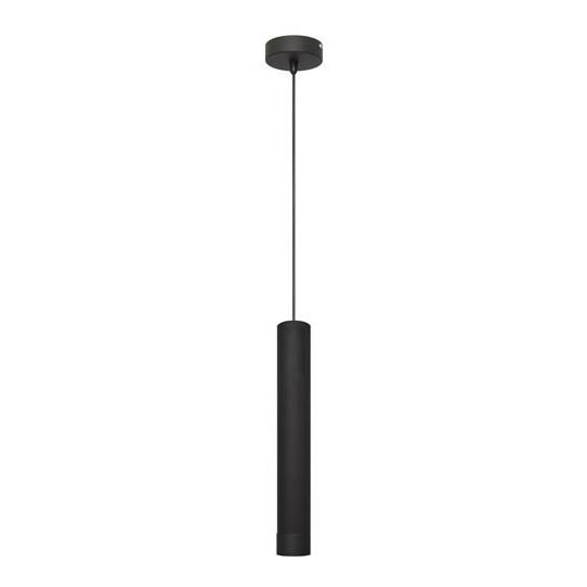 LED Hängeleuchte an Kabel TUBA 1xGU10/4,8W/230V schwarz