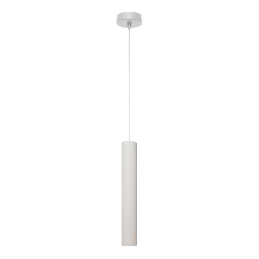 LED Hängeleuchte an Kabel TUBA 1xGU10/4,8W/230V weiß