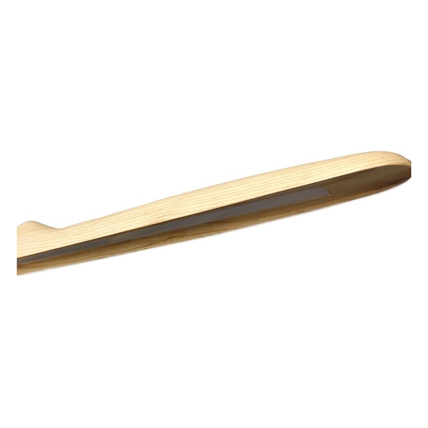 LED-Hängeleuchte an Schnur LED/22W/230V 4000K 120 cm Esche/Massivholz