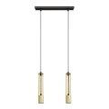 LED Hängeleuchte BARS 2xGU10/4,8W/230V gold/schwarz