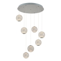 LED-Hängeleuchte CREMONA 7xLED/5W/230V 3000K mattes Chrom