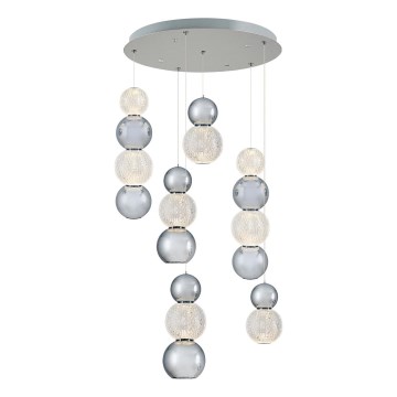 LED Hängeleuchte CREMONA LED/34W/230V 3000K mattchrom