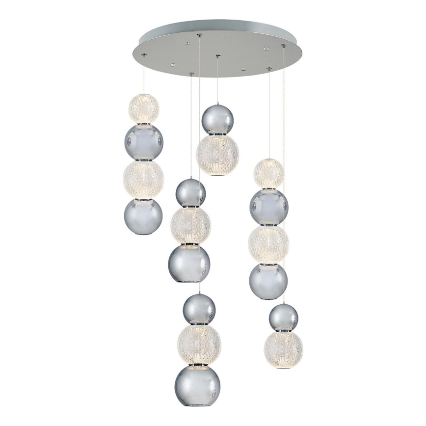 LED Hängeleuchte CREMONA LED/34W/230V 3000K mattchrom