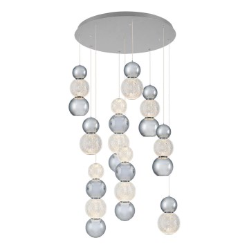 LED Hängeleuchte CREMONA LED/51W/230V 3000K mattes Chrom